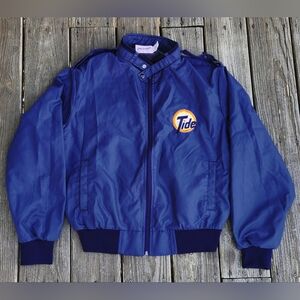 Vintage 80s Tide Satin Jacket
